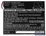 Nextbook NXW10QC32G Replacement Battery, 3.7V, 6600mAh, Li-Polymer 5