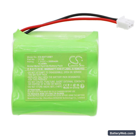 LUPUS XT1 Replacement Battery, 7.2V, 2000mAh, Ni-MH 3