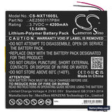 Nextbook Ares 10A Replacement Battery, 3.7V, 4200mAh, Li-Polymer 3