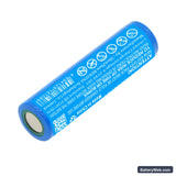 Nightstick TAC-400 Replacement Battery, 3.7V, 2600mAh, Li-ion 2