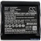 Noyes W2003M Replacement Battery, 14.4V, 3400mAh, Li-ion 3