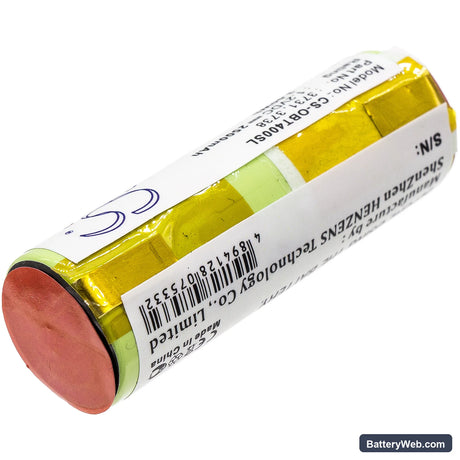 Oral-B Triumph 4000 Replacement Battery, 1.2V, 2500mAh, Ni-MH 2