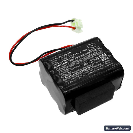 ORCA 050 Replacement Battery, 11.1V, 5200mAh, Li-ion 1