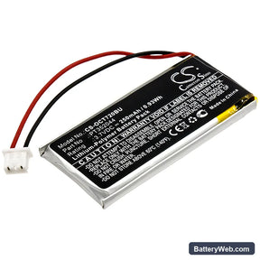 Oracle Tablet 720 Replacement Battery, 3.7V, 250mAh, Li-Polymer 1