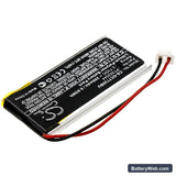 Oracle Tablet 720 Replacement Battery, 3.7V, 250mAh, Li-Polymer 2