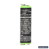 Custom Battery Pack OEM-130 Replacement Battery, 1.2V, 2000mAh, Ni-MH 3