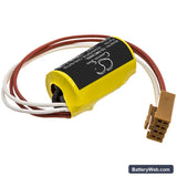 Omron C20 Replacement Battery, 3.6V, 1700mAh, Li-SOCl2 2