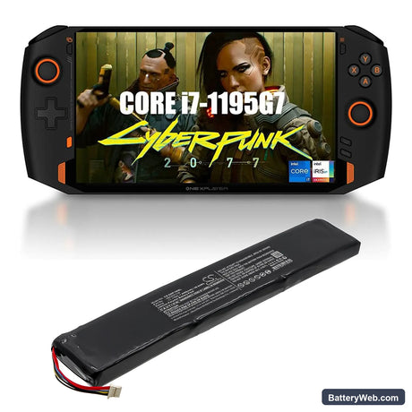 OnexPlayer 1S Game Player Replacement Battery, 11.1V, 4400mAh, Li-Polymer 6