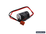 Omron CPM2A Replacement Battery, 3.6V, 1000mAh, Li-MnO2 2
