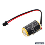 Toshiba Replacement Battery, 3.6V, 1000mAh, Li-MnO2 2