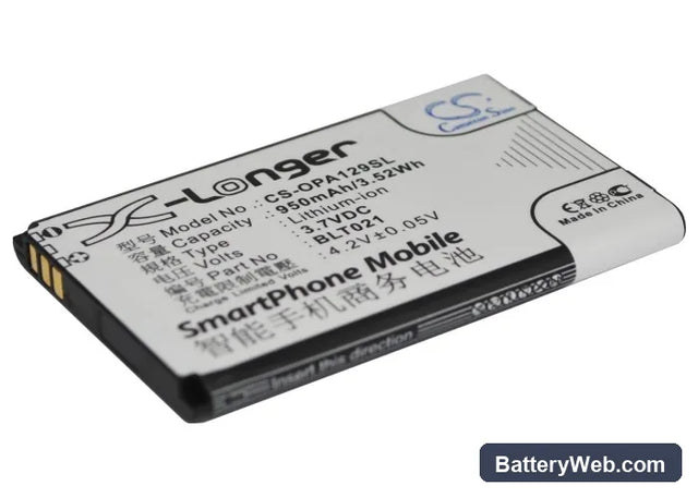 Oppo A129 Replacement Battery, 3.7V, 950mAh, Li-ion 1