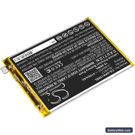 Oppo A15 Replacement Battery, 3.85V, 4150mAh, Li-Polymer 2