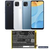 Oppo A15 Replacement Battery, 3.85V, 4150mAh, Li-Polymer 5