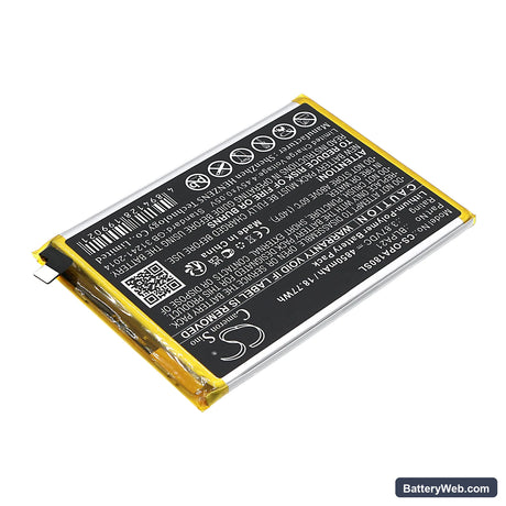 Oppo A18 Replacement Battery, 3.87V, 4850mAh, Li-Polymer 2