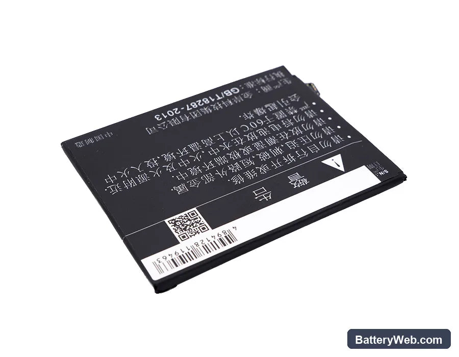 Oppo A37 Replacement Battery, 3.85V, 2600mAh, Li-Polymer 4