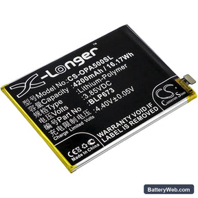 Oppo A3s Replacement Battery, 3.85V, 4200mAh, Li-Polymer 1