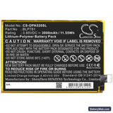 Oppo A52 Replacement Battery, 3.85V, 3000mAh, Li-Polymer 3