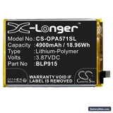 Oppo A57 5G Replacement Battery, 3.87V, 4900mAh, Li-Polymer 3