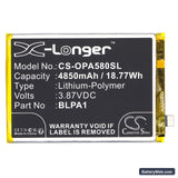 Oppo A58 Replacement Battery, 3.87V, 4850mAh, Li-Polymer 3
