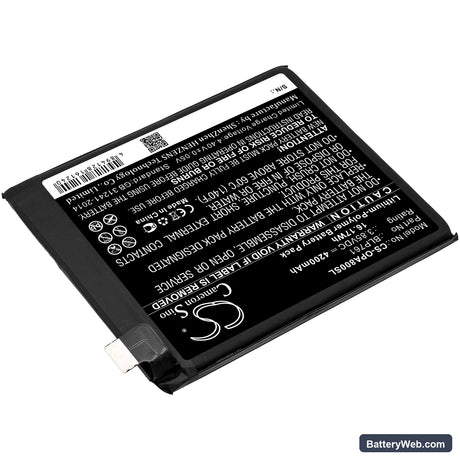 OnePlus 8 5G Replacement Battery, 3.85V, 4200mAh, Li-Polymer 2