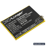 Oppo A9 Replacement Battery, 3.85V, 3900mAh, Li-Polymer 1