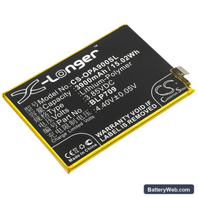 Oppo A9 Replacement Battery, 3.85V, 3900mAh, Li-Polymer 1