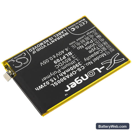 Oppo A9 Replacement Battery, 3.85V, 3900mAh, Li-Polymer 2