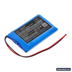 Opus Click Replacement Battery, 3.7V, 1500mAh, Li-Polymer 1