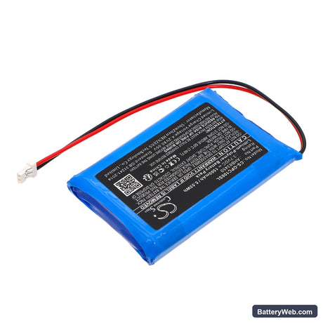 Opus Click Replacement Battery, 3.7V, 1500mAh, Li-Polymer 2
