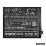 Oppo Find X7 Replacement Battery, 7.82V, 2400mAh, Li-Polymer 1