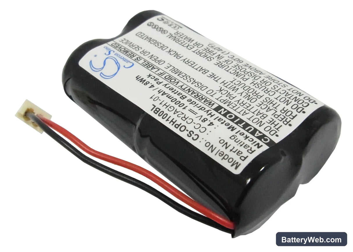 Opticon H1 Replacement Battery, 4.8V, 1000mAh, Ni-MH 2