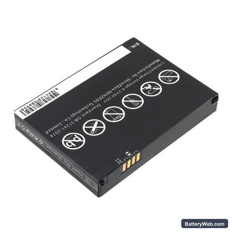 Opticon H21 Replacement Battery, 3.7V, 3060mAh, Li-Polymer 3