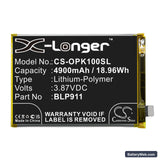 Oppo Realme V25 Replacement Battery, 3.87V, 4900mAh, Li-Polymer 3