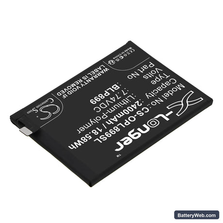 OnePlus 10 Pro Replacement Battery, 7.74V, 2400mAh, Li-Polymer 2