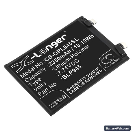 OnePlus ACE Pro Replacement Battery, 7.74V, 2350mAh, Li-Polymer 1
