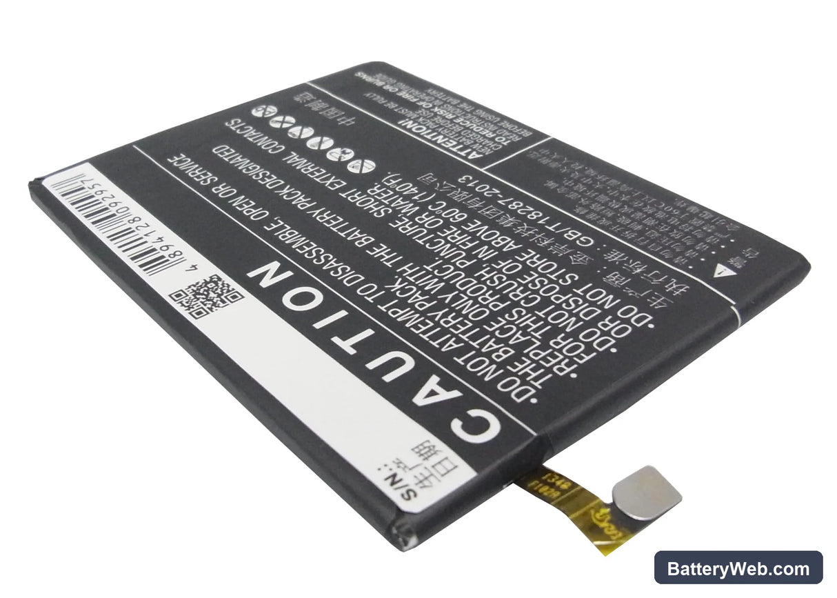 Oppo N1 Replacement Battery, 3.8V, 3740mAh, Li-Polymer 3