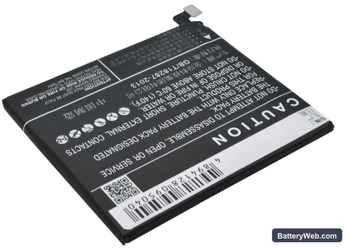 Oppo N3 Replacement Battery, 3.8V, 3000mAh, Li-Polymer 4