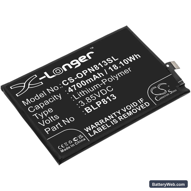 MetroPC Nord N100 Replacement Battery, 3.85V, 4700mAh, Li-Polymer 1