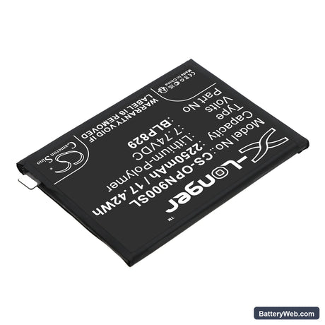 OnePlus Oneplus 9 Replacement Battery, 7.74V, 2250mAh, Li-Polymer 2