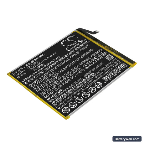 Oppo Realme pad mini Replacement Battery, 3.87V, 6200mAh, Li-Polymer 1