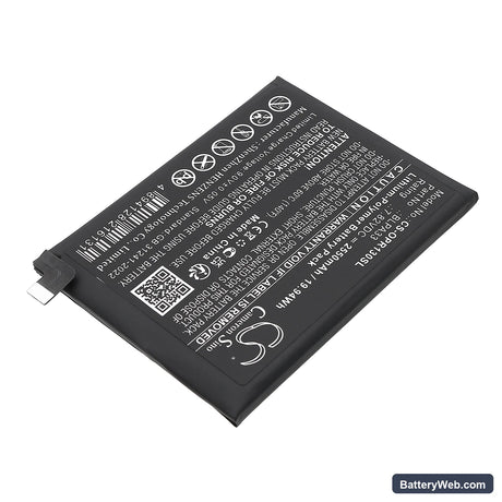 OnePlus 12R 5G Replacement Battery, 7.82V, 2550mAh, Li-Polymer 2