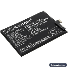 Oppo R17 Pro Replacement Battery, 7.4V, 1400mAh, Li-Polymer 1