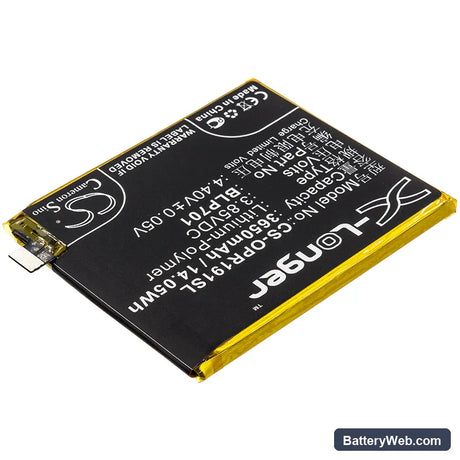 Oppo Reno Replacement Battery, 3.85V, 3650mAh, Li-Polymer 2