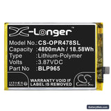 Realme Q5 Replacement Battery, 3.87V, 4800mAh, Li-Polymer 3