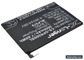 Oppo R5 Replacement Battery, 3.8V, 2000mAh, Li-Polymer 1