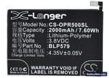 Oppo R5 Replacement Battery, 3.8V, 2000mAh, Li-Polymer 5