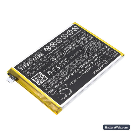 Oppo CPH2625 Replacement Battery, 3.91V, 4450mAh, Li-Polymer 2