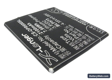 Oppo N5117 Replacement Battery, 3.8V, 2100mAh, Li-Polymer 2