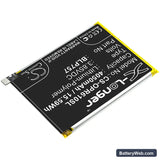 Oppo Realme 6 Replacement Battery, 3.85V, 4050mAh, Li-Polymer 2