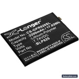 Oppo Reno6 Pro Replacement Battery, 7.74V, 2200mAh, Li-Polymer 1